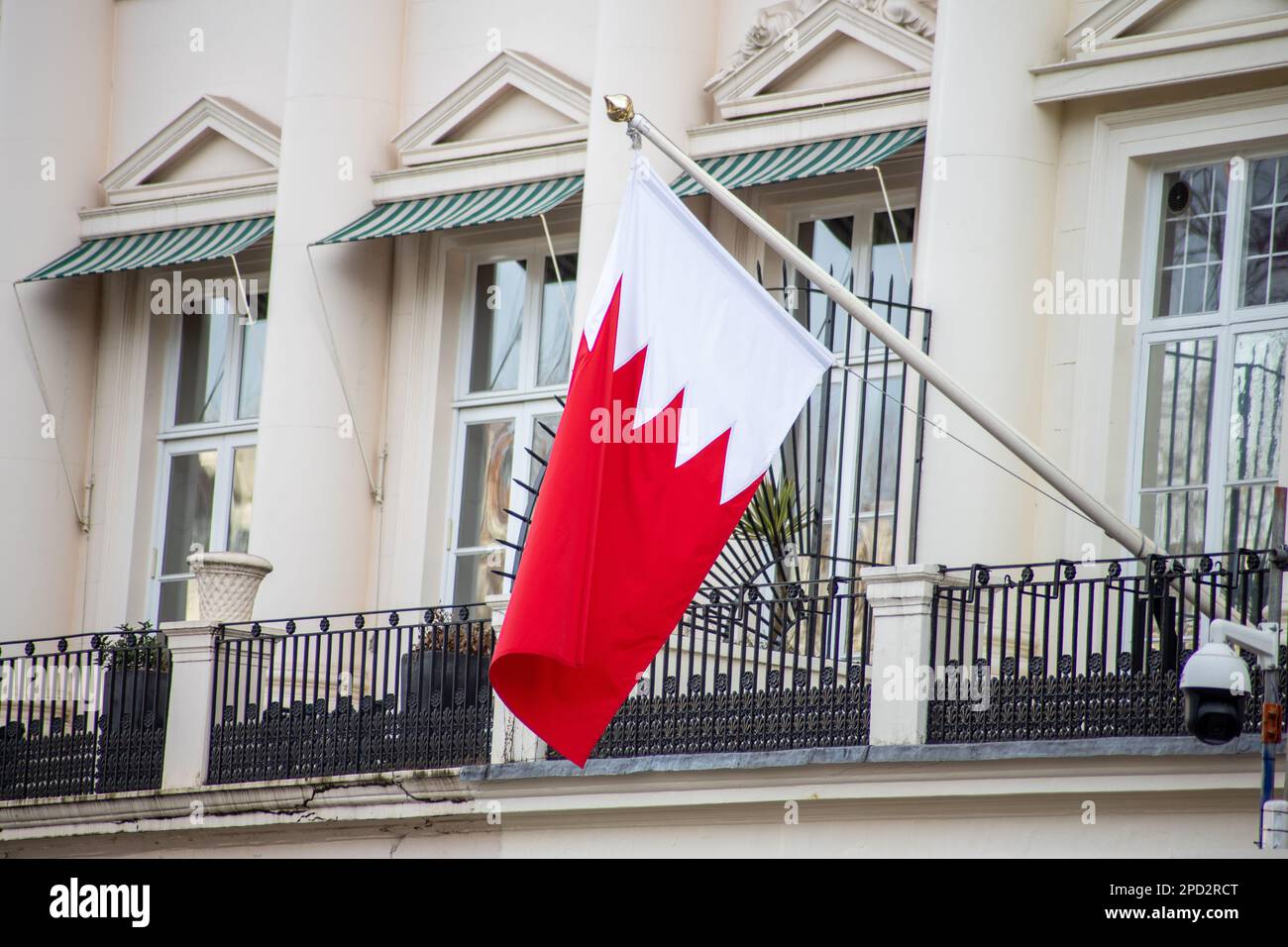 Botschaft von Bahrain, London Stockfoto
