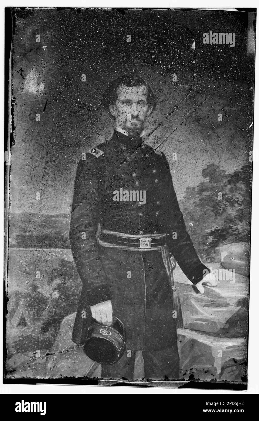 Zollicoffer CSA. Bürgerkriegsfotos, 1861-1865. Usa, Geschichte, Bürgerkrieg, 1861-1865. Stockfoto