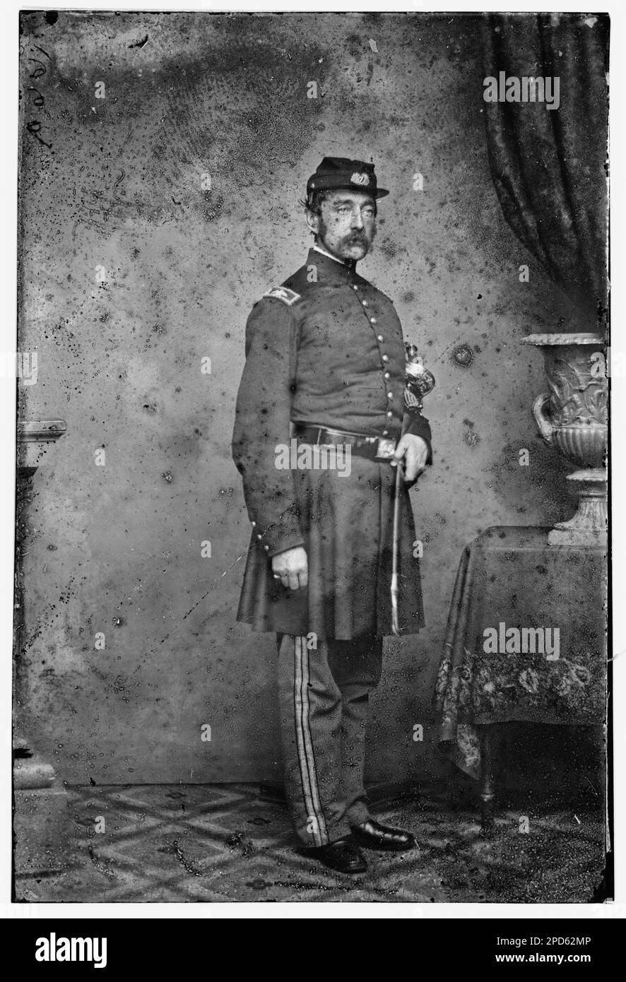 Patten. Bürgerkriegsfotos, 1861-1865. Usa, Geschichte, Bürgerkrieg, 1861-1865. Stockfoto