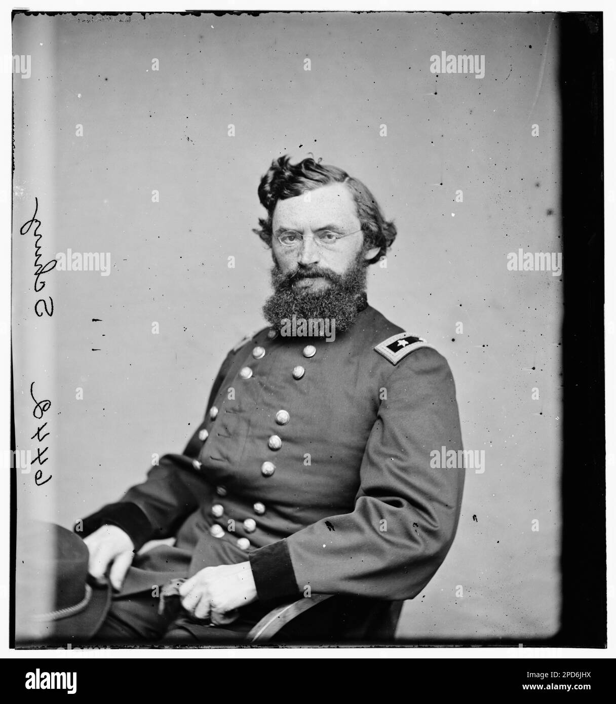 Schurz. Bürgerkriegsfotos, 1861-1865. Usa, Geschichte, Bürgerkrieg, 1861-1865. Stockfoto