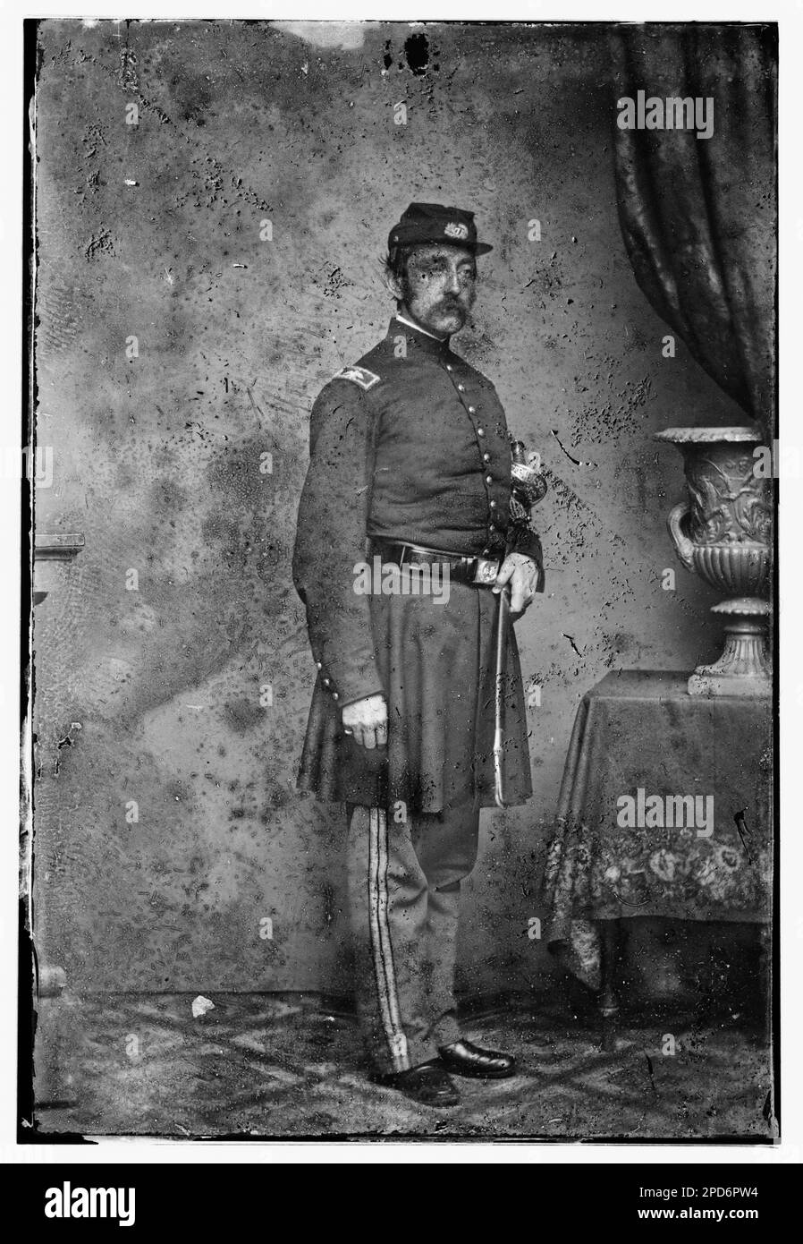 Patten. Bürgerkriegsfotos, 1861-1865. Usa, Geschichte, Bürgerkrieg, 1861-1865. Stockfoto