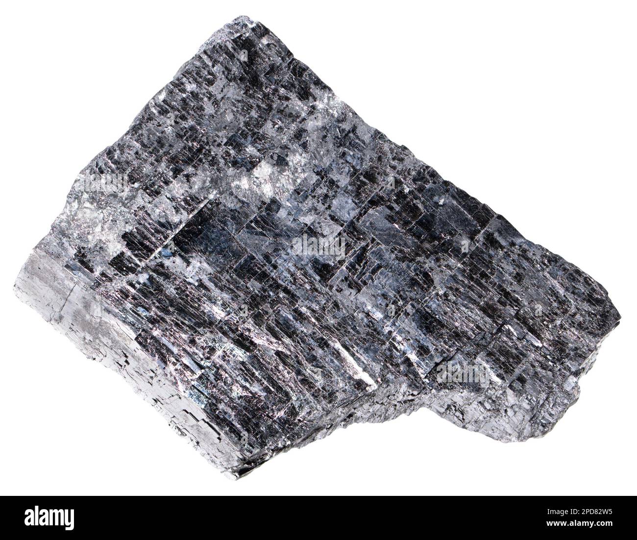 Galena (Leitung Sulfid) wichtigsten Erz von Blei Stockfoto