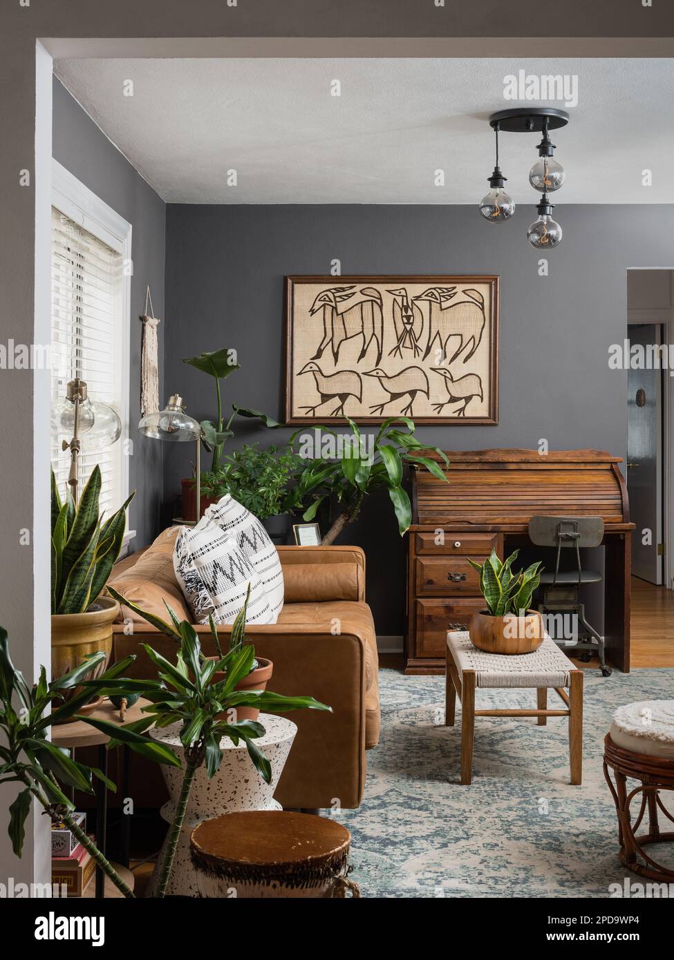 Wohnbereich - Wohnzimmer Stockfoto