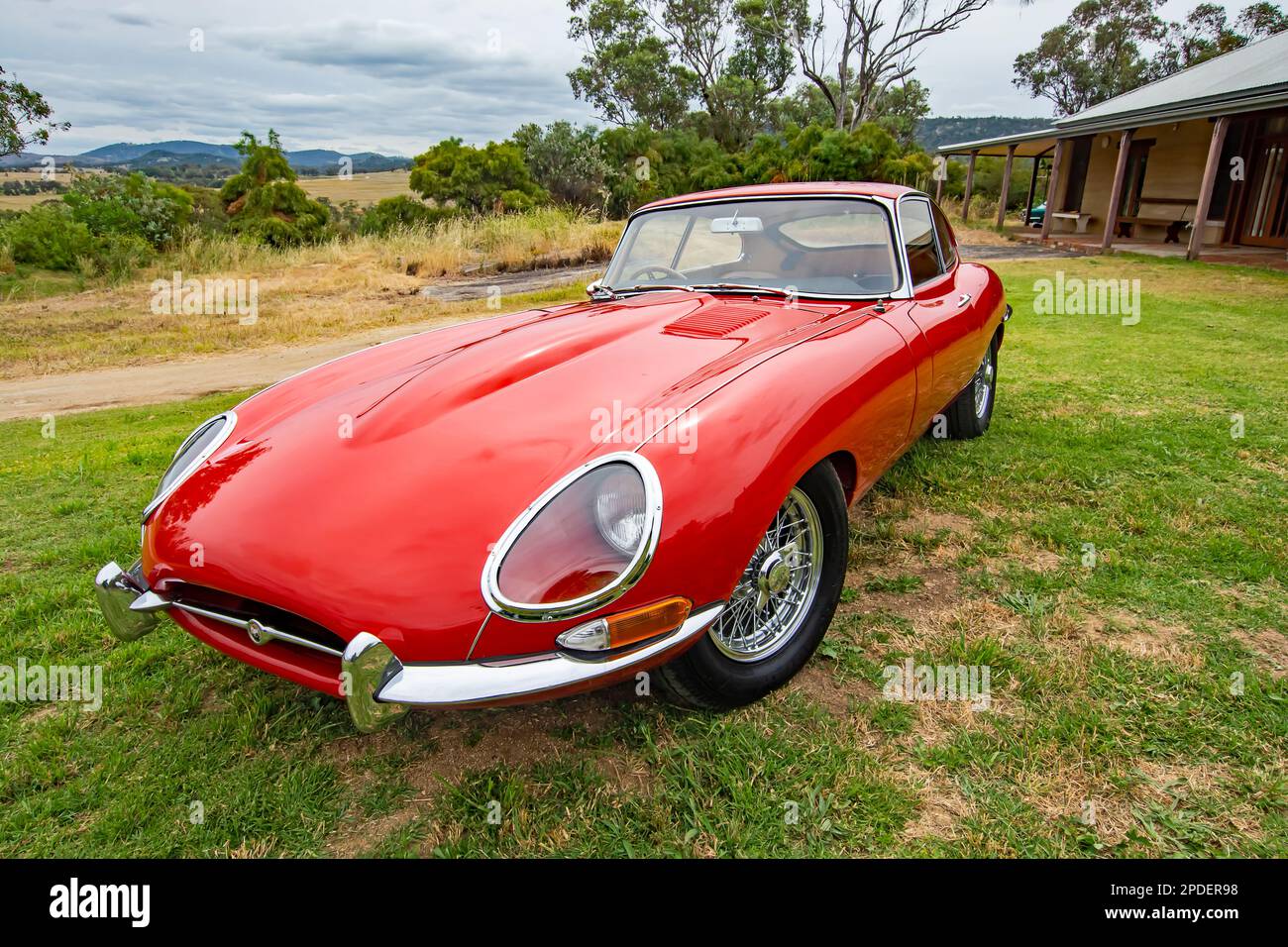 Jaguar Coupé Typ 1962 E. Stockfoto