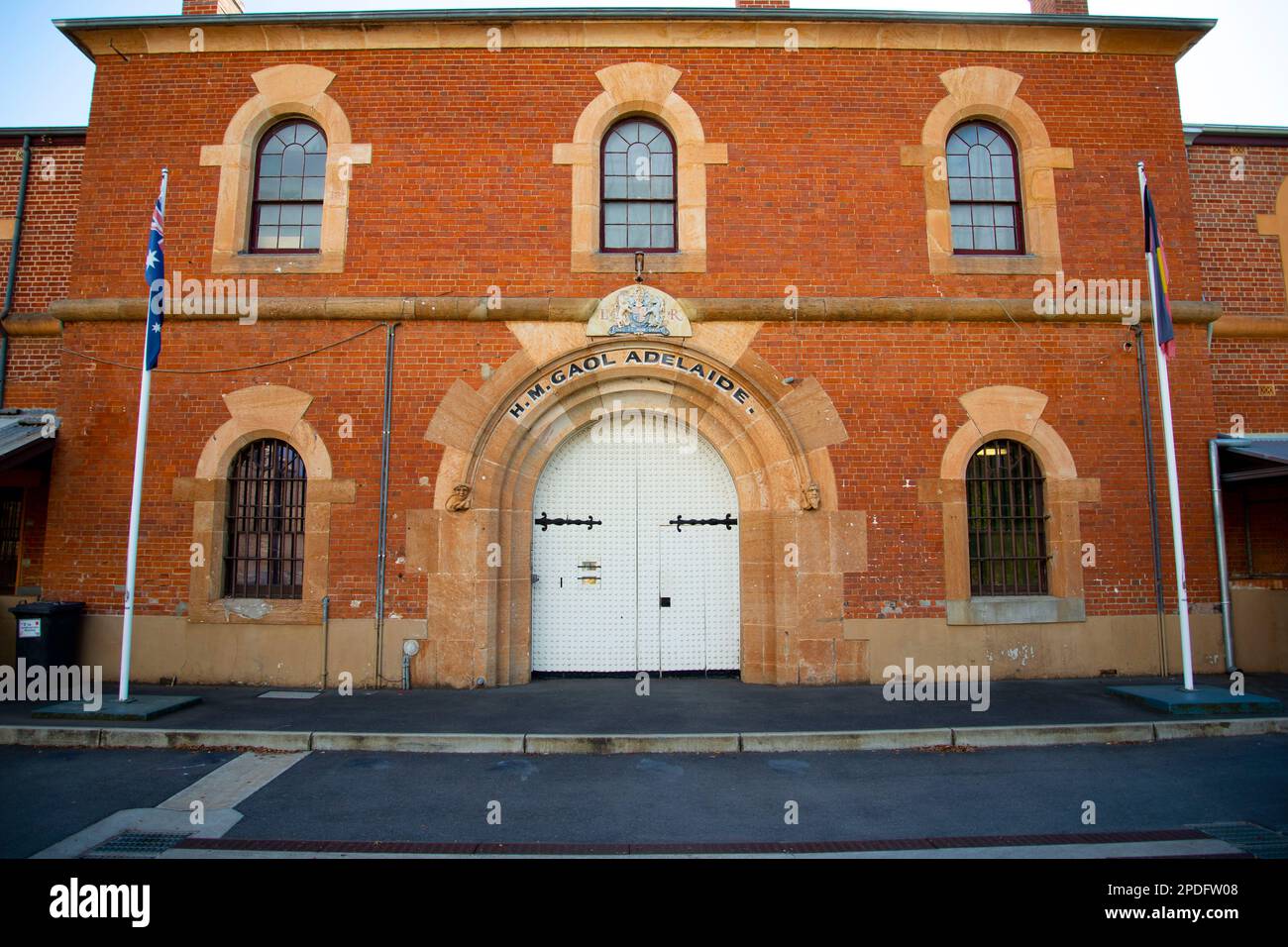 Historisches Adelaide Gaol - Südaustralien Stockfoto