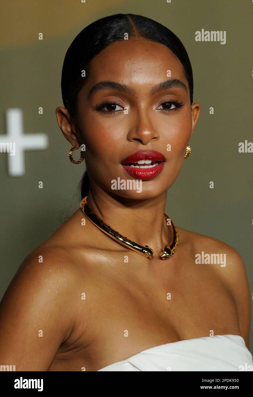 Yara Shahidi arrive at the Los Angeles premiere of "Extrapolations