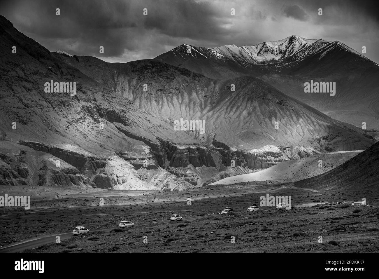 Dieses Bild wurde in Leh, Ladakh in Indien aufgenommen Stockfoto