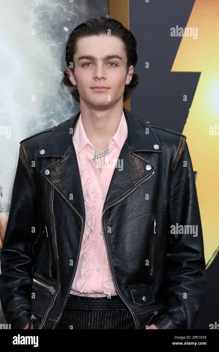 14. März 2023, Westwood, CA, USA: LOS ANGELES - 14. MÄRZ: AVI Angel at the Shazam! Fury of the Gods Los Angeles Premiere im Village Theater am 14. März 2023 in Westwood, CA (Kreditbild: © Kay Blake/ZUMA Press Wire) NUR REDAKTIONELLE VERWENDUNG! Nicht für den kommerziellen GEBRAUCH! Stockfoto