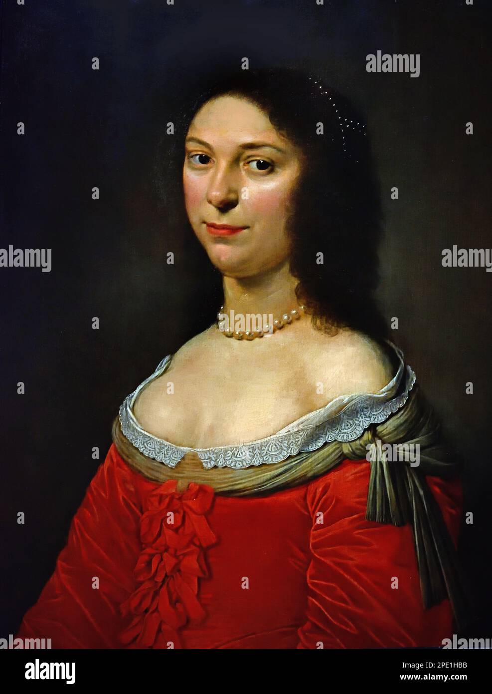 Agneta van Swanenburg 1645-1650 David Bailly (1584-1657) war eine niederländische Maler des Goldenen Zeitalters. Fine Arts Museum, Leiden, Lakenhal, Niederlande, Holland, Niederländisch. Stockfoto