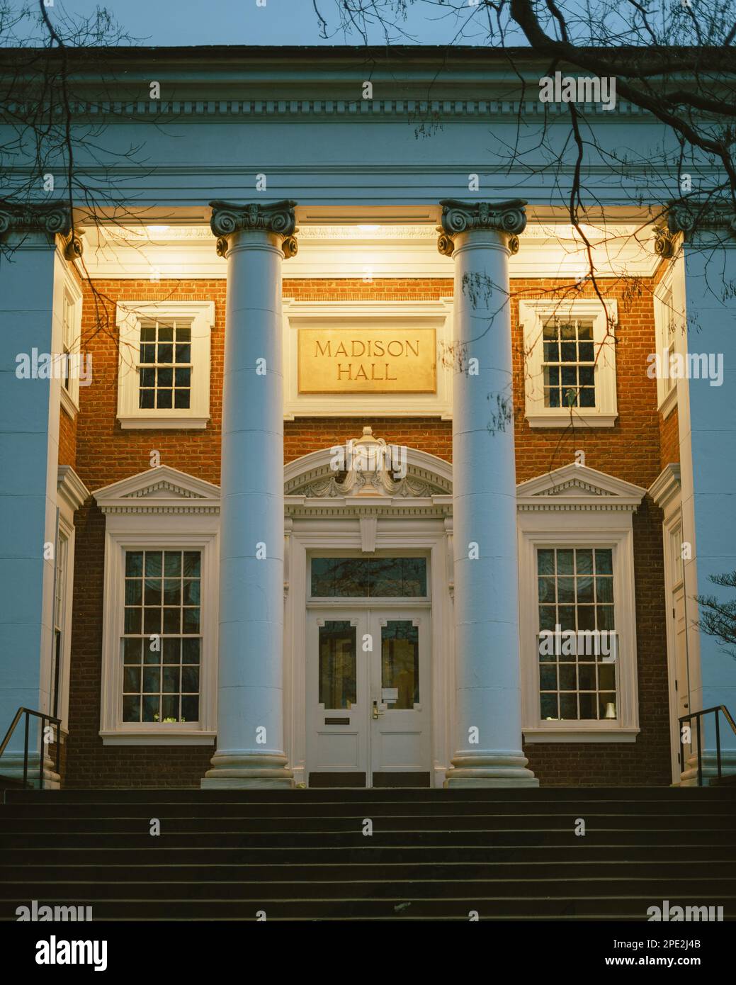 Madison Hall an der University of Virginia, Charlottesville, Virginia Stockfoto