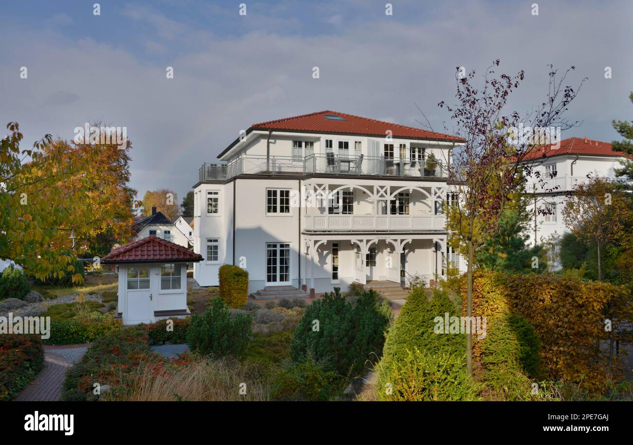 Kluenderberg Apartmentkomplex, Binz, Rügen, Mecklenburg-Vorpommern, Deutschland Stockfoto