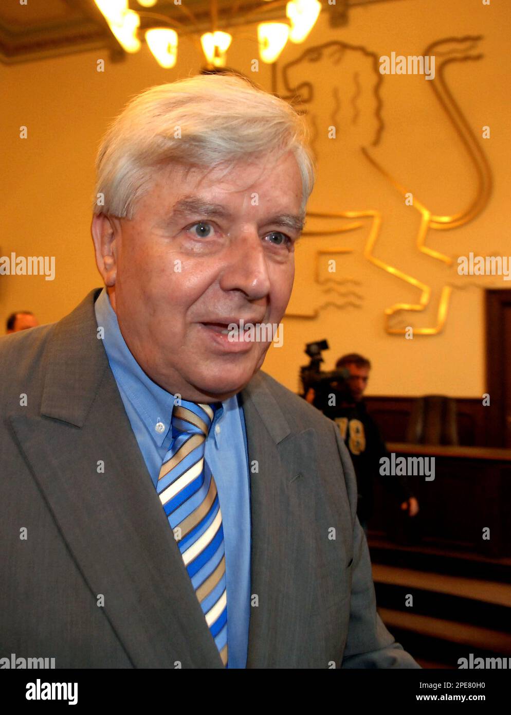 ExCDUFinanzberater Horst Weyrauch ist am Montag 18.April 2005 auf dem