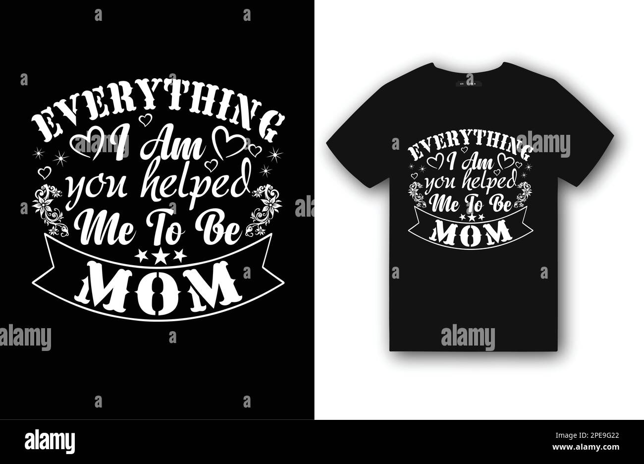 Mom Typografie T-Shirt Design, mom liebte T-Shirt Design für die Welt Du bist eine Mutter aber für Deine Familie Du bist die Welt, Muttertag liebe mom T-Shirt Stock Vektor