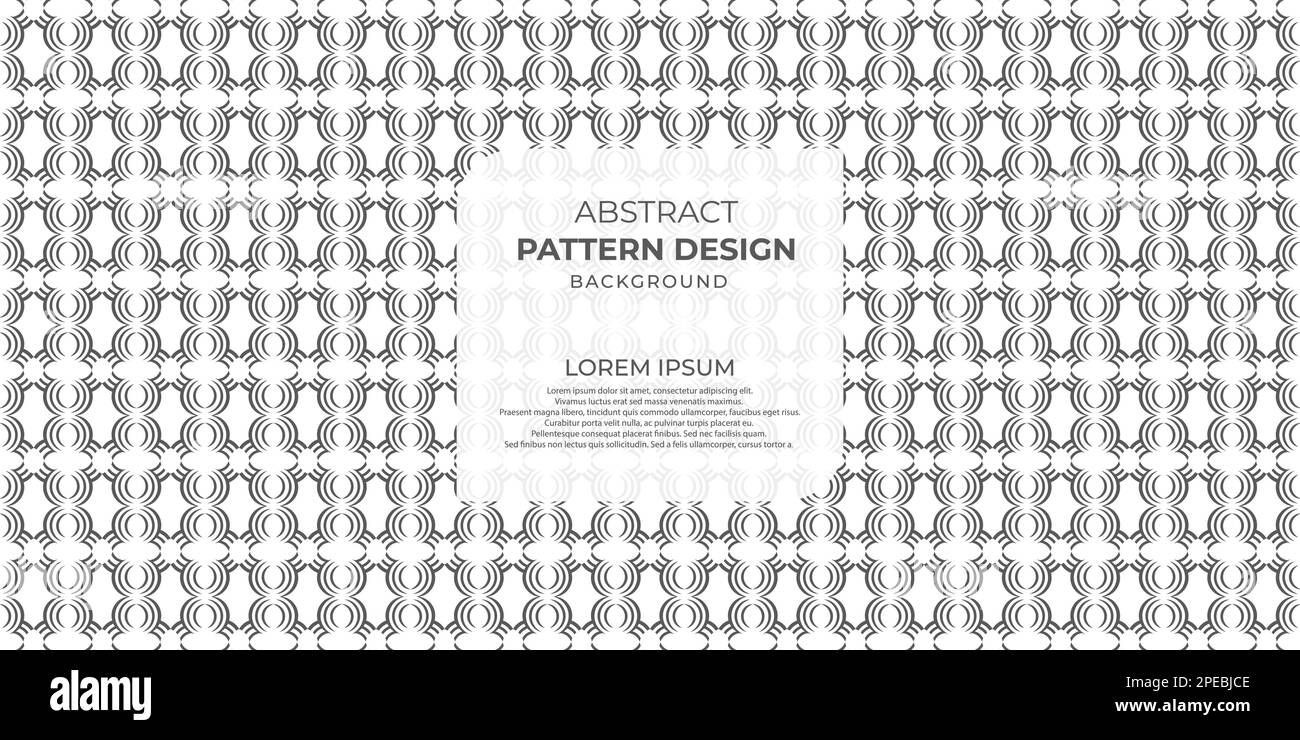 Moderne nahtlose geometrische Formen Vektormuster Stock Vektor