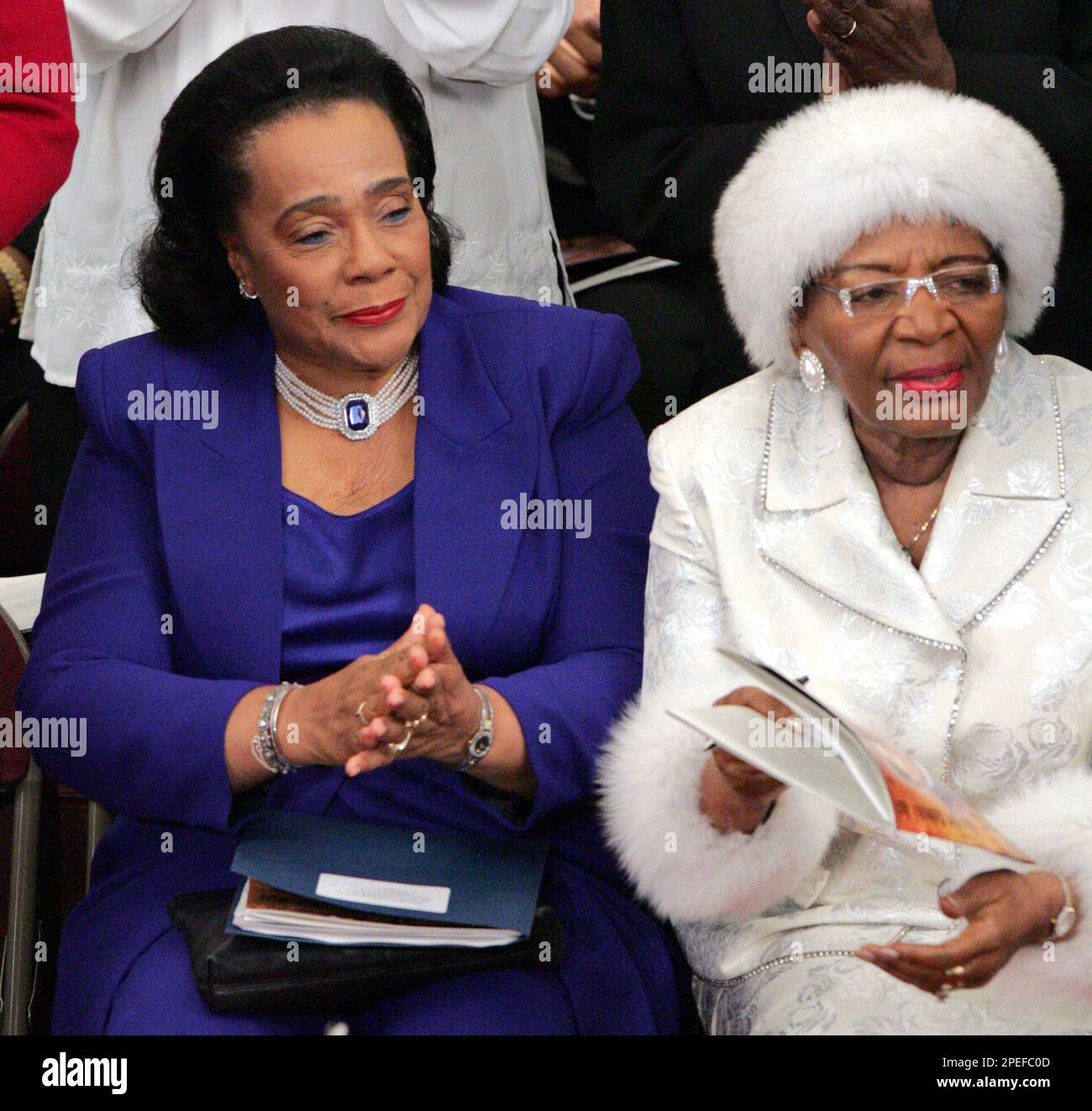 Coretta Scott King, widow of slain civil rights leader the Rev. Martin ...