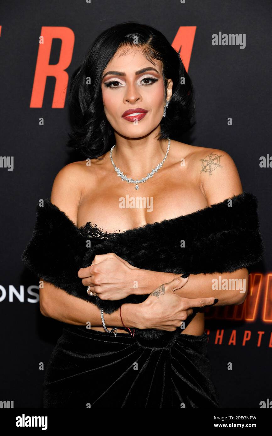 Zelina Vega attends a special screening of