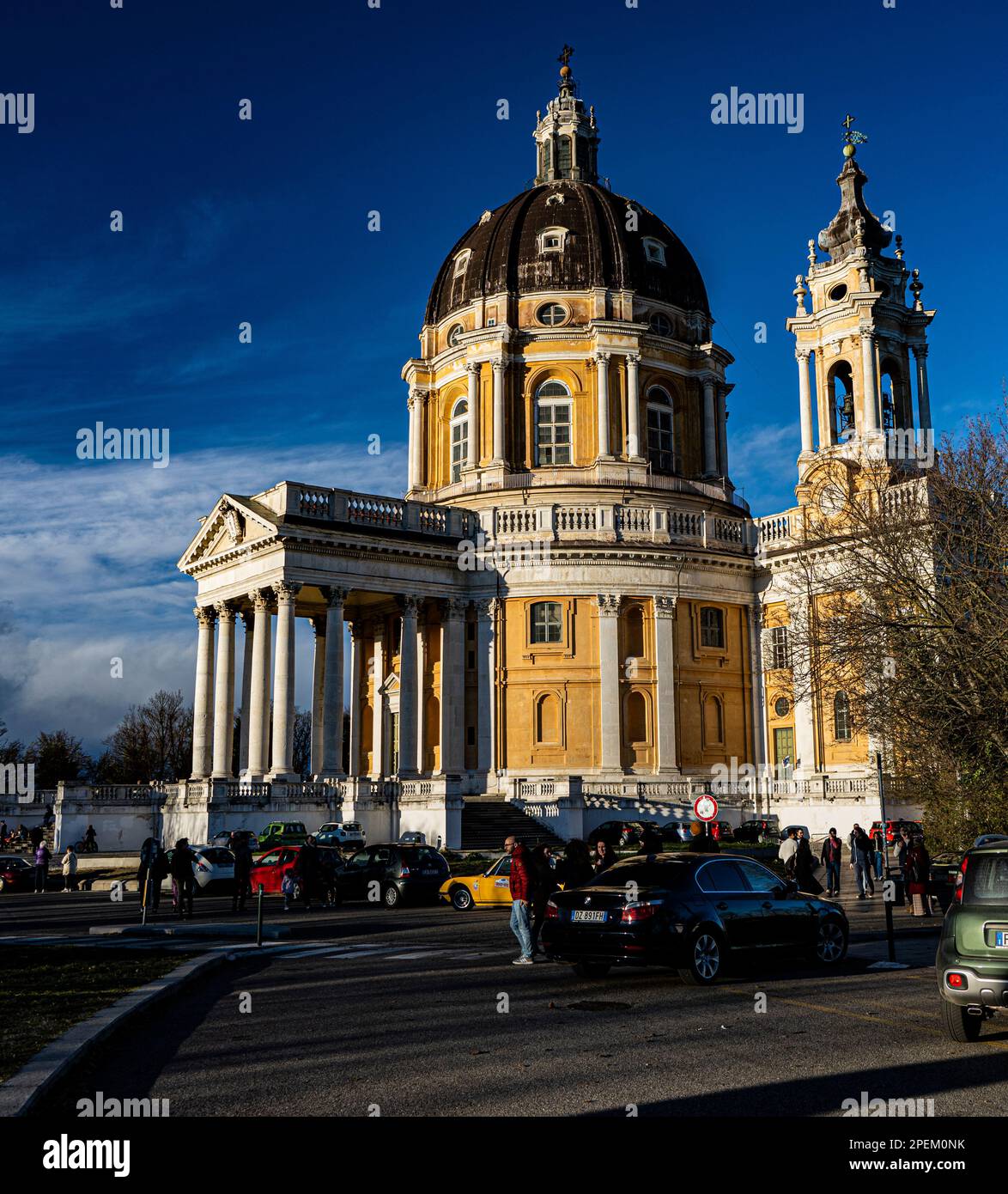 Staycation in Superga, Geschichte und Tragödie Stockfoto