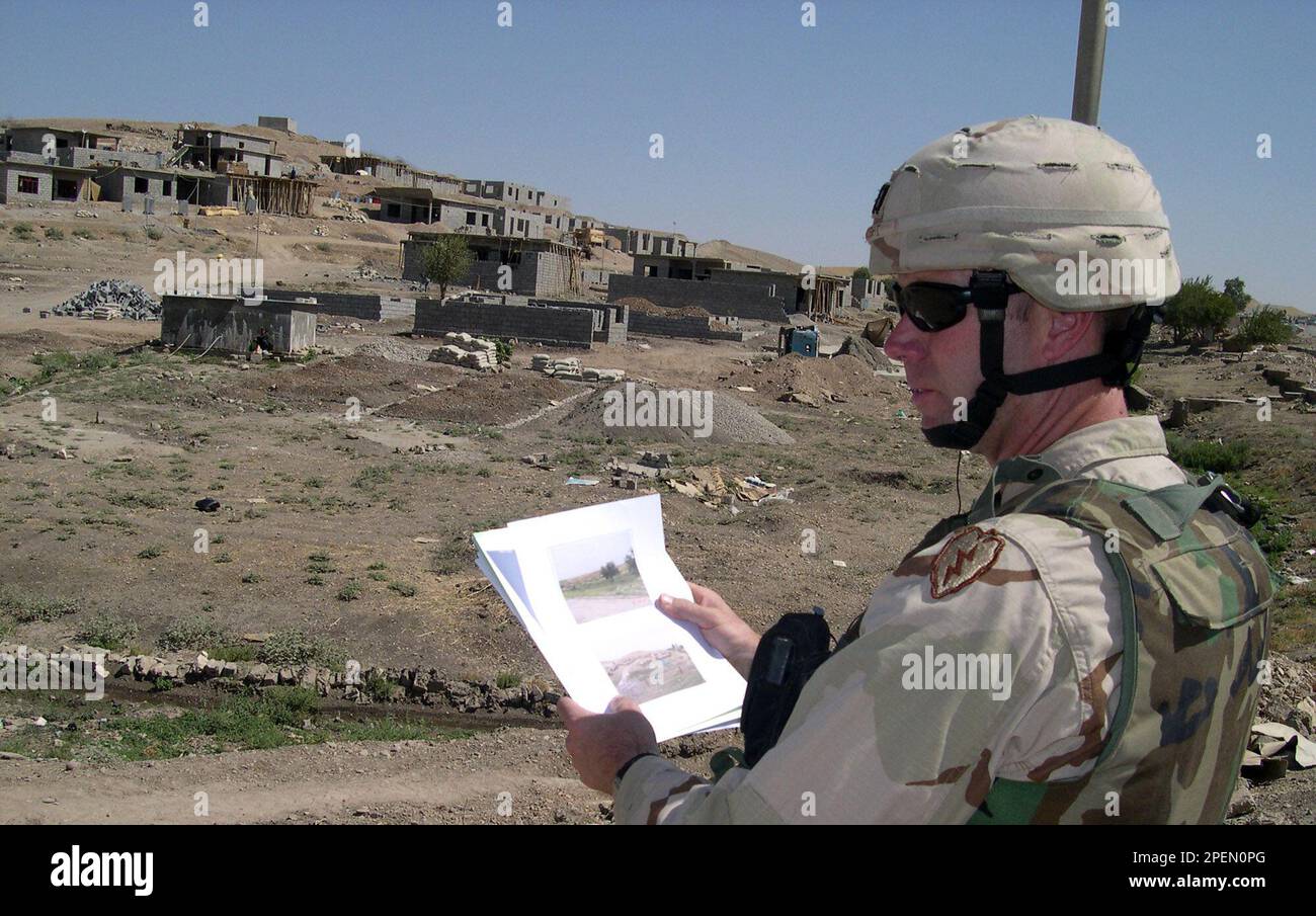 HOLD FOR STORY BY JIM KRANE SLUGGED IRAQ REBUILDING KURDISTAN- US Army ...