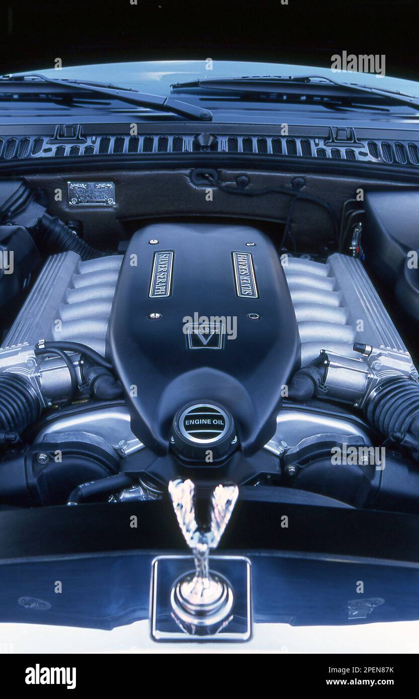 1998 Rolls Royce Silver Seraph in Schottland, Großbritannien Stockfoto