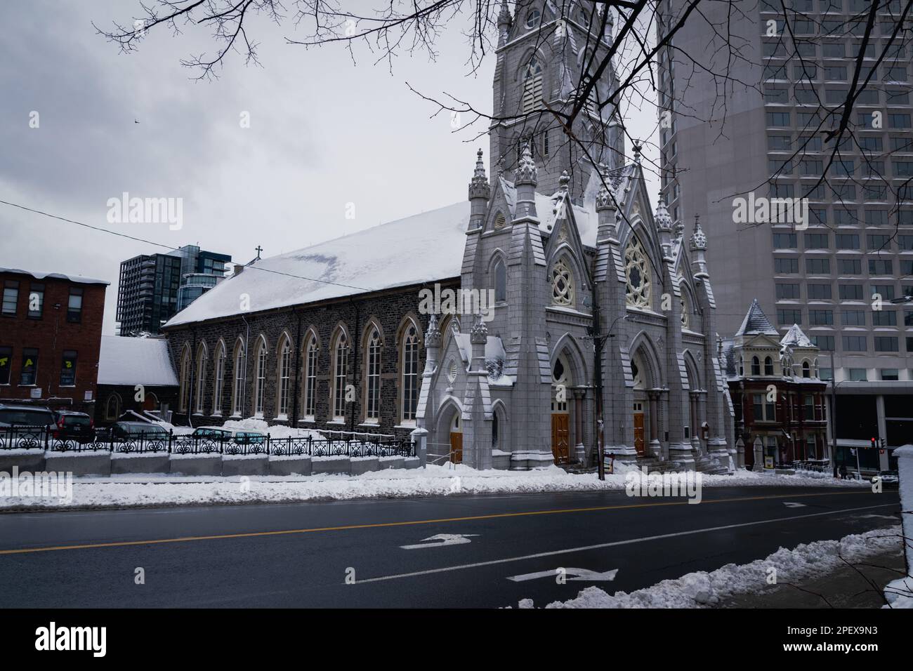 St. Mary's Cathedral Basilica, Halifax Stockfoto