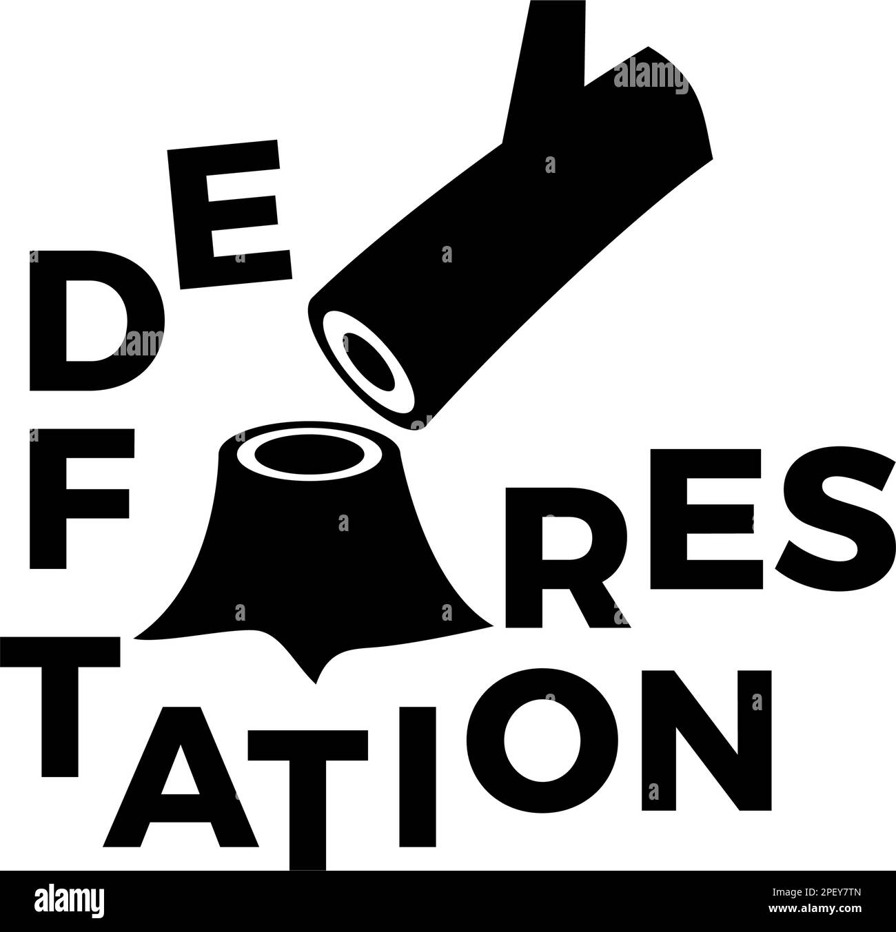 Design zur Feier des internationalen Waldtags mit dem Thema gesunder Wald für gesunde Menschen. vektor Stock Vektor