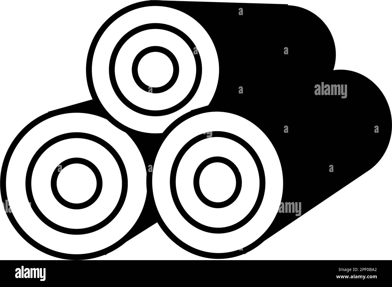 Design zur Feier des internationalen Waldtags mit dem Thema gesunder Wald für gesunde Menschen Stock Vektor