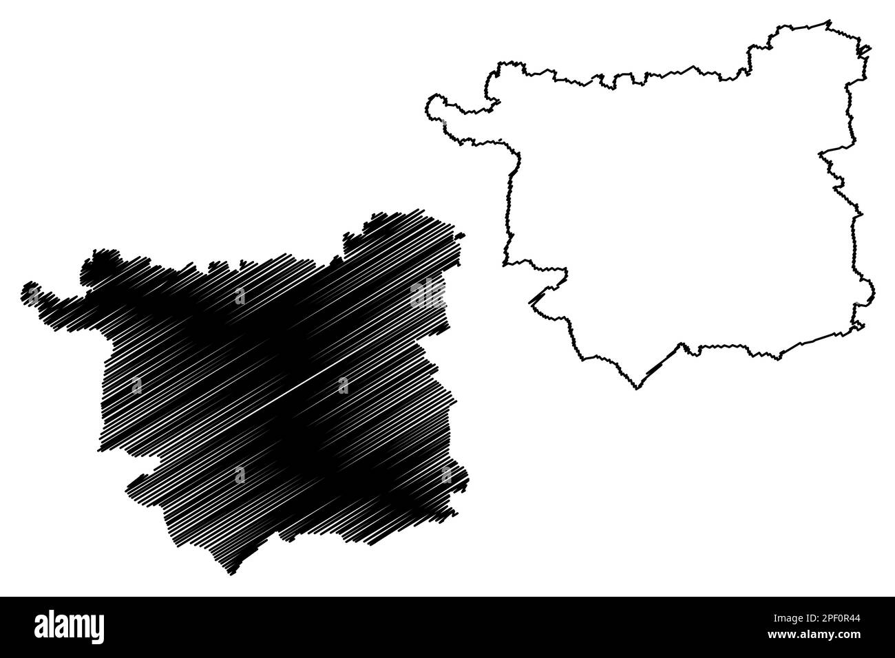 City and Metropolitan Borough of Leeds (Vereinigtes Königreich Großbritannien und Nordirland, Metropolitan and Ceremonial County West Yorkshire, Engla Stock Vektor