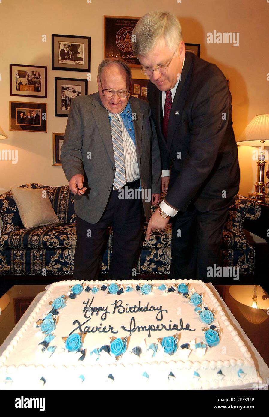 ** CORRECTS SPELLING OF SUBJECTS NAME TO XAVIER IMPERIALE ** Xavier