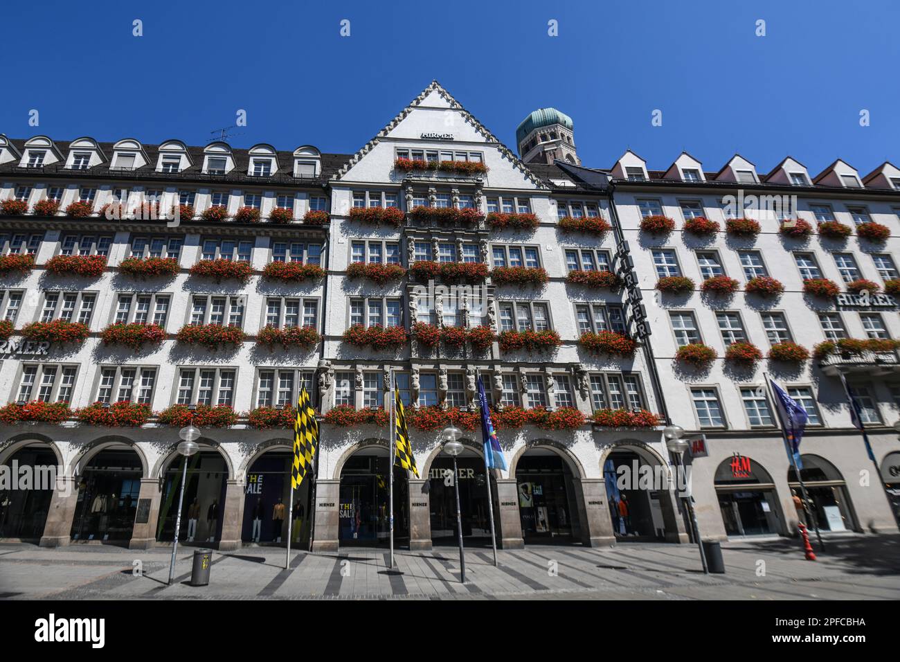 München: Einkaufszentrum Hirmer. Deutschland Stockfoto