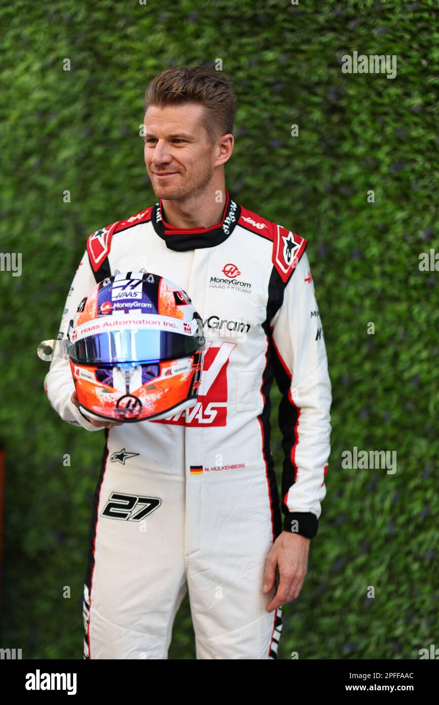 Jeddah, Saudi-Arabien. 17. März 2022. JEDDAH, SAUDI-ARABIEN, Corniche Circuit, 17. März: Nico Hülkenberg (HUELKENBERG), GER, während des Saudi-arabischen Formel-1-Grand Prix auf der Jeddah Corniche Circuit am 17. März 2023. Formel 1 - F1 Motorsport, gebührenpflichtiges Bild, Foto und Copyright © Jun QIAN ATP Images (QIAN Jun/ATP/SPP) Guthaben: SPP Sport Press Photo. Alamy Live News Stockfoto