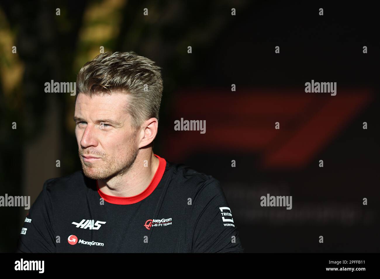 Jeddah, Saudi-Arabien. 17. März 2022. JEDDAH, SAUDI-ARABIEN, Corniche Circuit, 17. März: Nico Hülkenberg (HUELKENBERG), GER, während des Saudi-arabischen Formel-1-Grand Prix auf der Jeddah Corniche Circuit am 17. März 2023. Formel 1 - F1 Motorsport, gebührenpflichtiges Bild, Foto und Copyright © Jun QIAN ATP Images (QIAN Jun/ATP/SPP) Guthaben: SPP Sport Press Photo. Alamy Live News Stockfoto