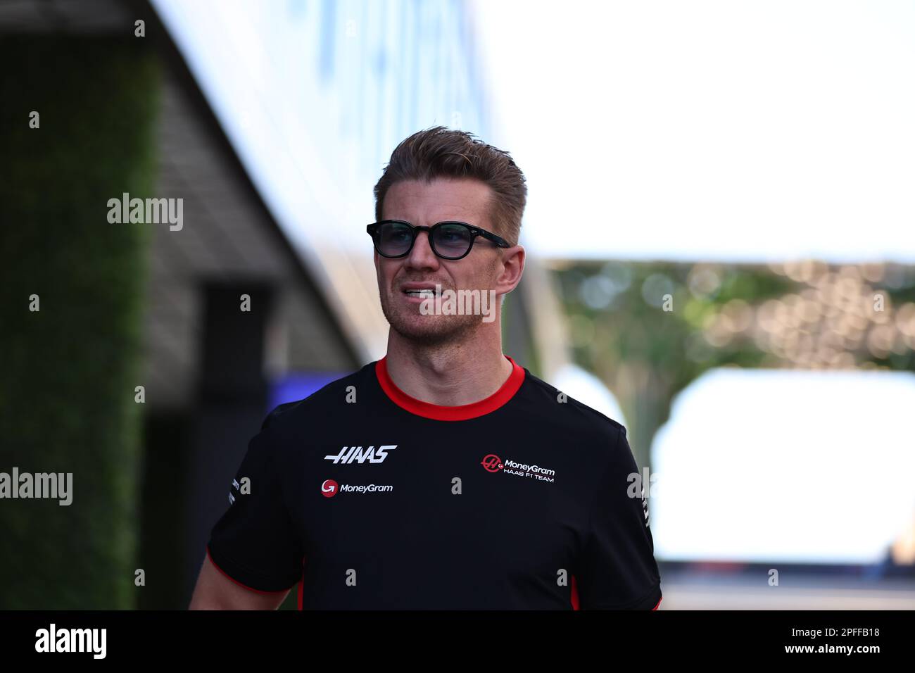 Jeddah, Saudi-Arabien. 17. März 2022. JEDDAH, SAUDI-ARABIEN, Corniche Circuit, 17. März: Nico Hülkenberg (HUELKENBERG), GER, während des Saudi-arabischen Formel-1-Grand Prix auf der Jeddah Corniche Circuit am 17. März 2023. Formel 1 - F1 Motorsport, gebührenpflichtiges Bild, Foto und Copyright © Jun QIAN ATP Images (QIAN Jun/ATP/SPP) Guthaben: SPP Sport Press Photo. Alamy Live News Stockfoto