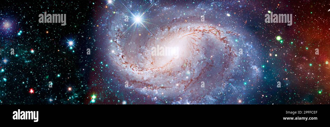 Hohe Qualität Raum Hintergrund. Elemente dieses Bild von der NASA eingerichtet. Stockfoto