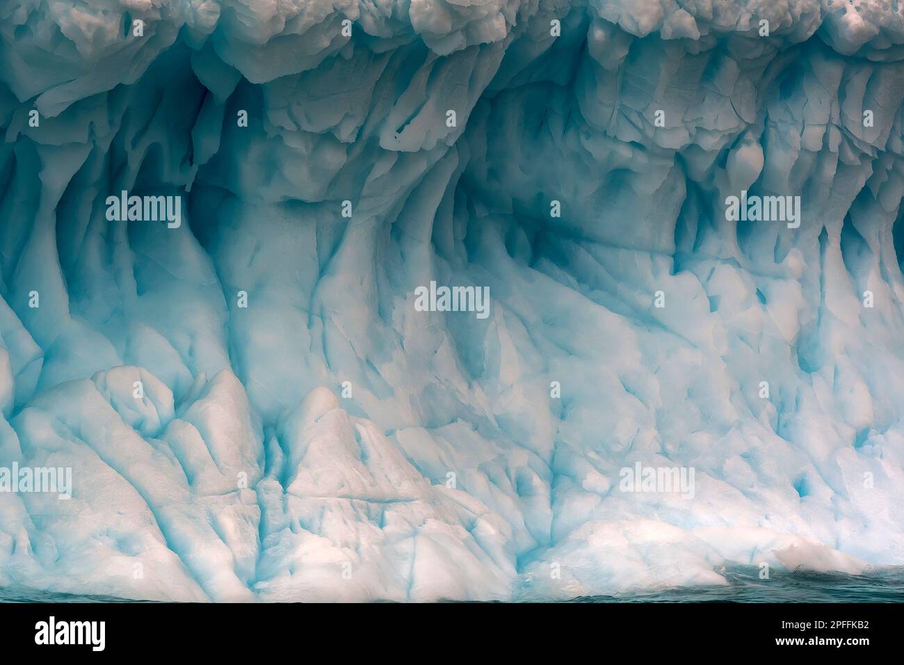 Antarktische Halbinsel, Eisberg Stockfoto