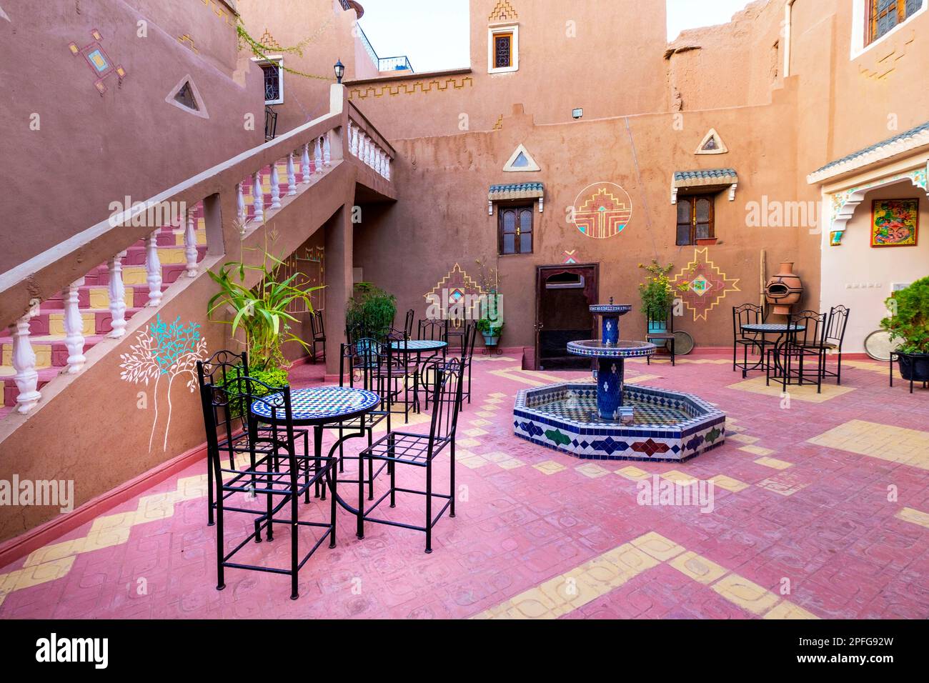 Marokko, Ouarzazate Stockfoto