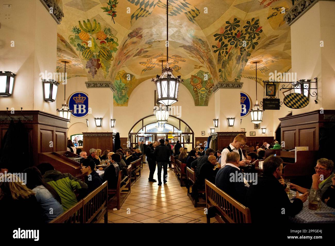 Deutschland, Bayern, München; Hofbräuhaus Bierhaus Stockfoto