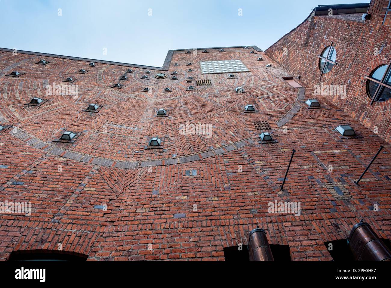 Atlantis House (Haus Atlantis) in der Bottcherstraße - Bremen, Deutschland Stockfoto