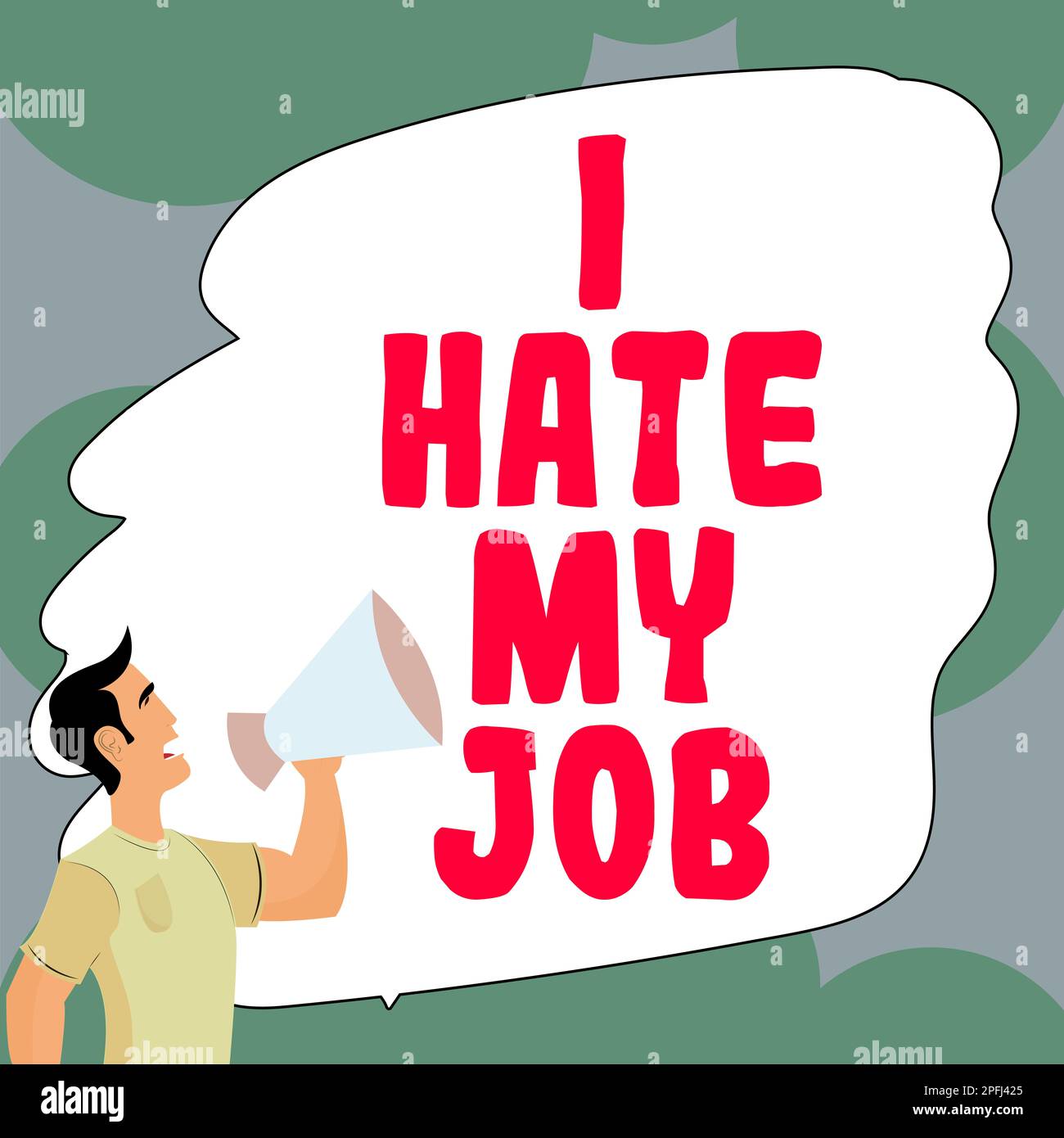 Ich hasse meinen Job. Geschäftsansatz die zugewiesene Aufgabe mag keine Motivation zu arbeiten