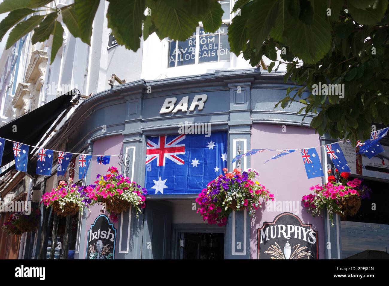 Mauretania Bar, Cobh Irland Stockfoto