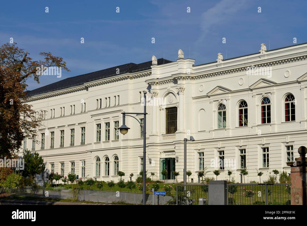 Leopoldina, Jaegerberg, Halle an der Saale, Sachsen-Anhalt, Deutschland Stockfoto