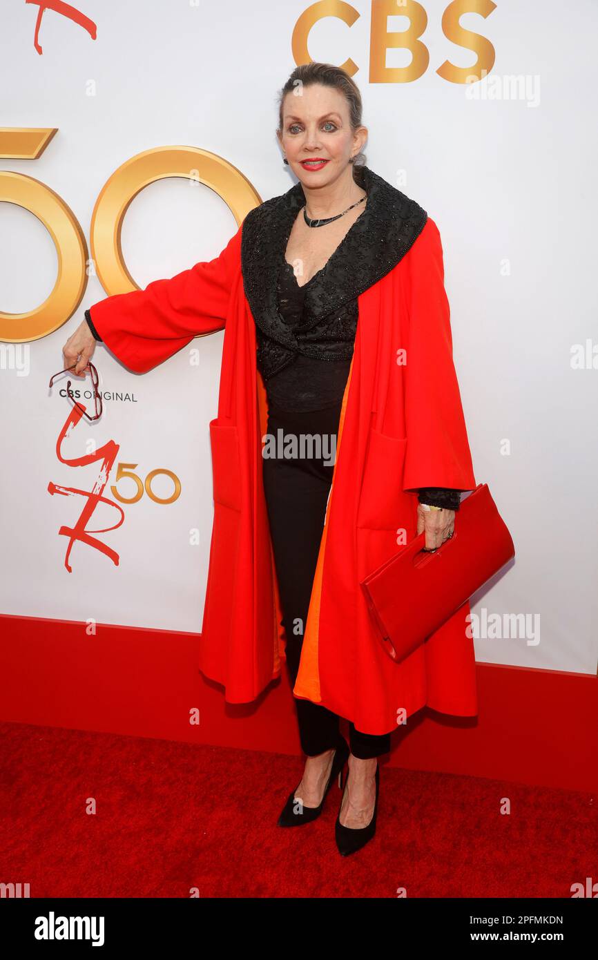 Los Angeles, Ca. 17. März 2023. Judith Chapman anlässlich des 50. Jahrestags von The Young and the Restless im Vibiana in Los Angeles, Kalifornien, am 17. März 2023. Kredit: Faye Sadou/Media Punch/Alamy Live News Stockfoto