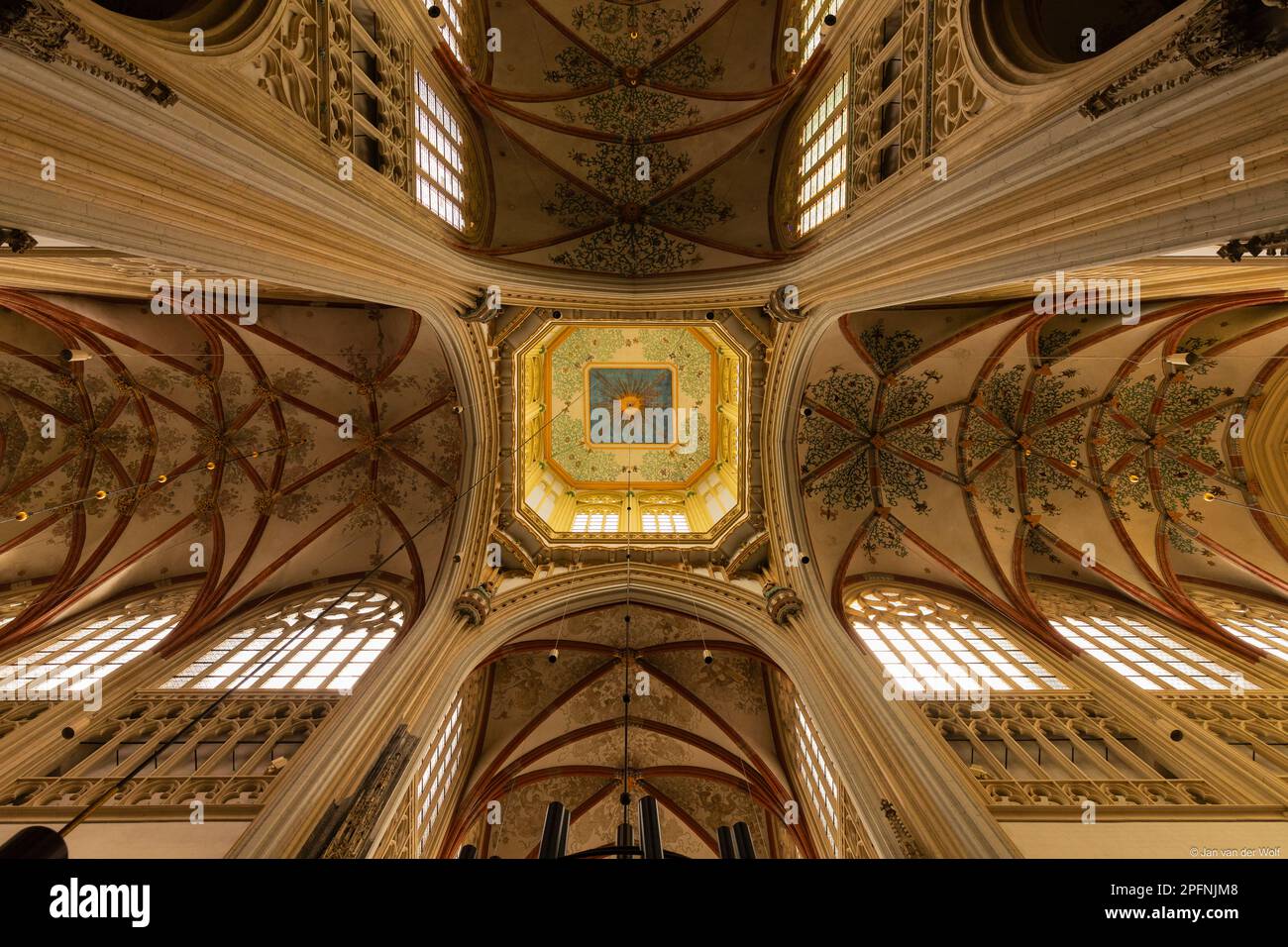 Kuppel in der Kathedrale der Stadt den Bosch. Stockfoto