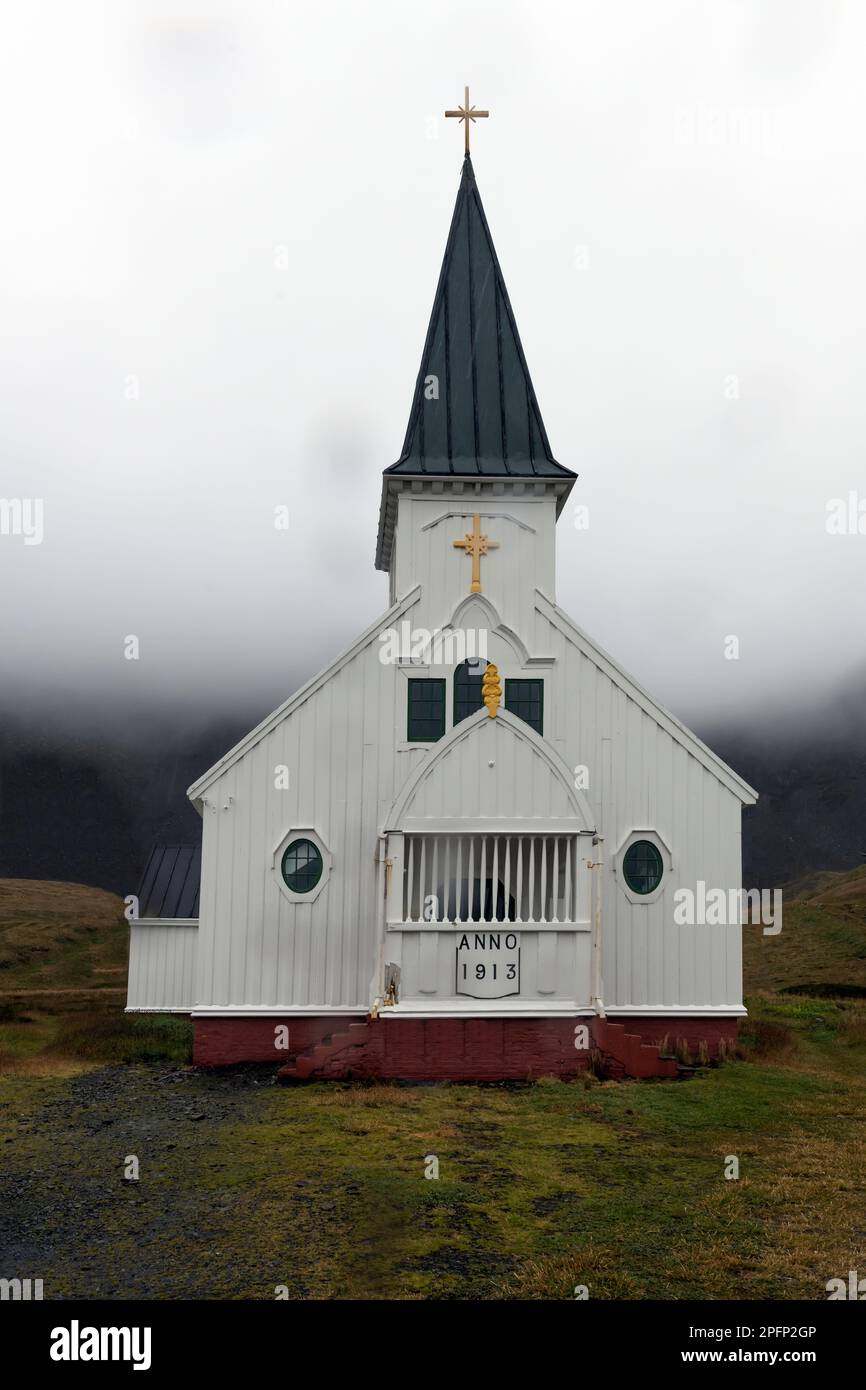 Südgeorgien, Grytviken Stockfoto