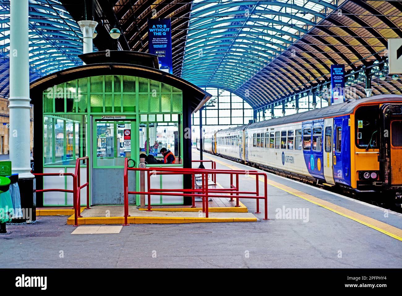 Bahnhof Hull Paragon, Hull City, Humberside, England Stockfoto