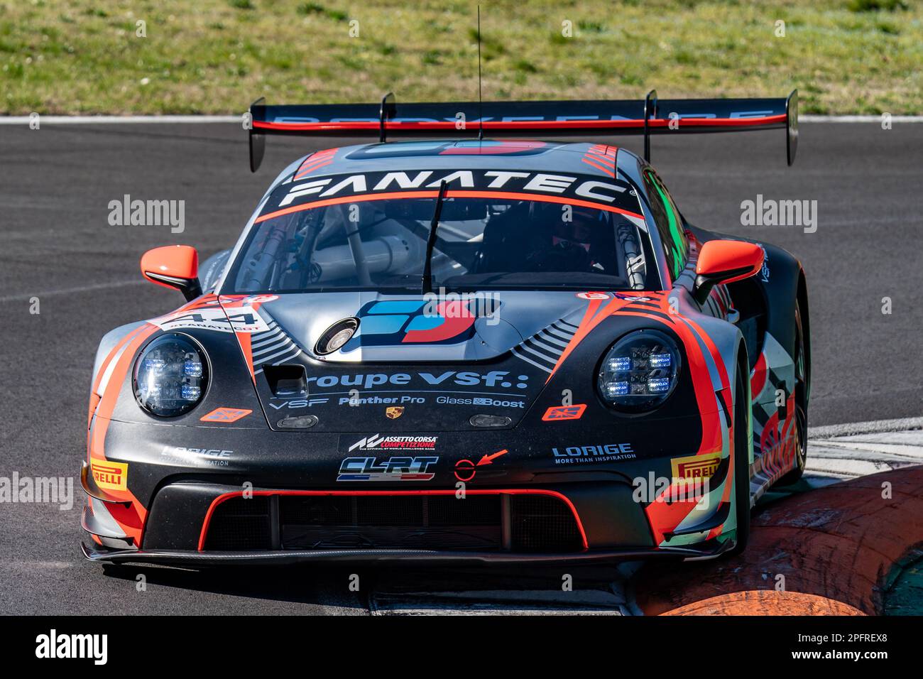#44 Porsche 992 GT3 R, Team CLRT (FRA), 2023 Fanatec GT World Challenge Europe von AWS Stockfoto