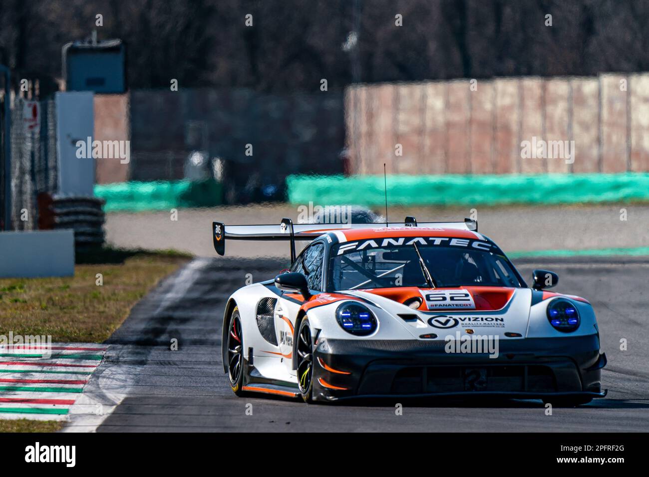 Nr. 62 Porsche 992 GT3 R, Team Parker Racing (GBR), 2023 Fanatec GT World Challenge Europe von AWS Stockfoto