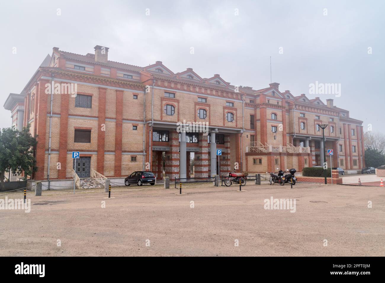 Almada, Portugal - 4. Dezember 2022: Heiligtum Christi des Königs. Stockfoto