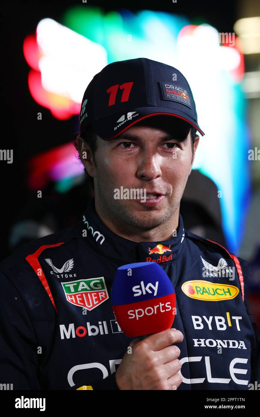 Jeddah, Saudi-Arabien. 18. März 2023. Sergio Perez (MEX) Red Bull ...