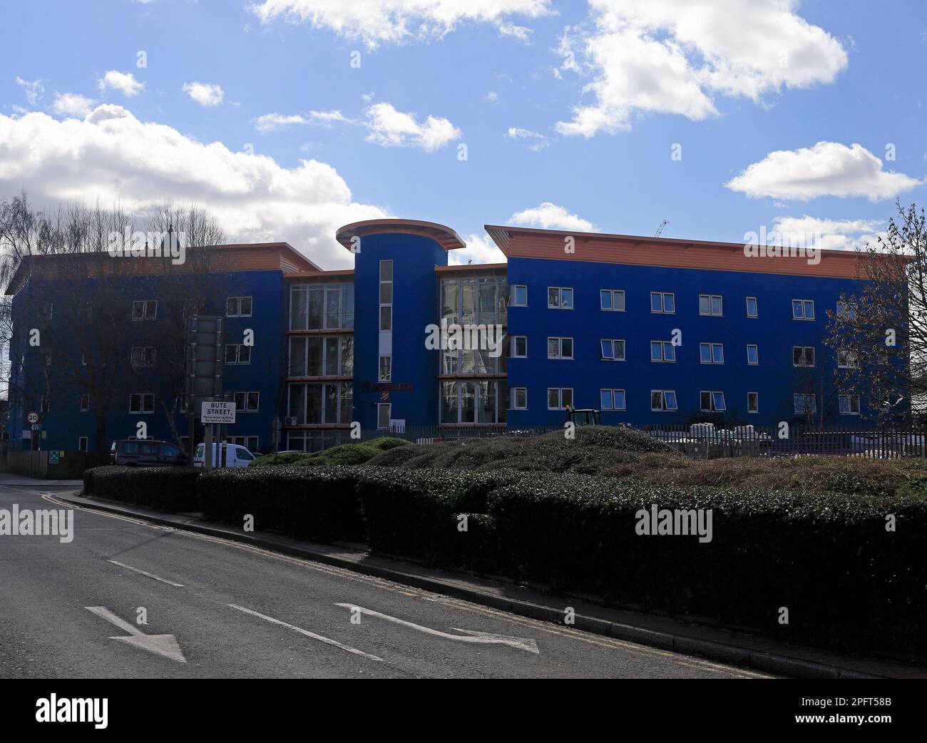 Ty Gobaith (Hope House) Cardiff. März 2023. Zyl Stockfoto