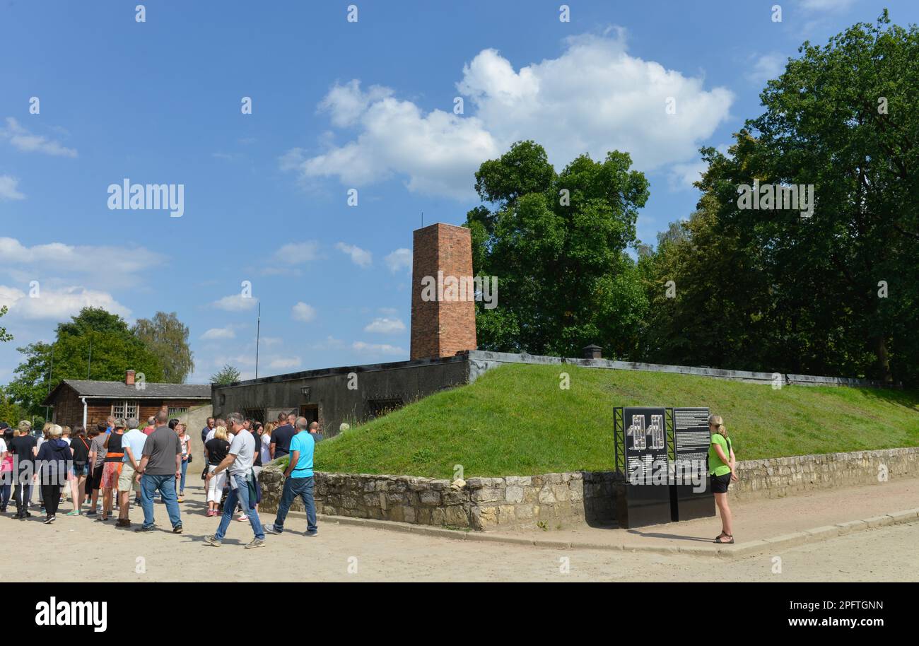 Gaskammer, Stammlager I, Konzentrationslager, Auschwitz-Birkenau, Auschwitz, Polen Stockfoto